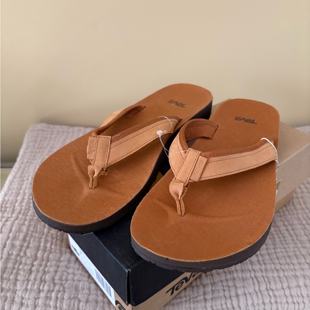 Teva Tan Flip-Flop Sandals - Picture 2 of 11
